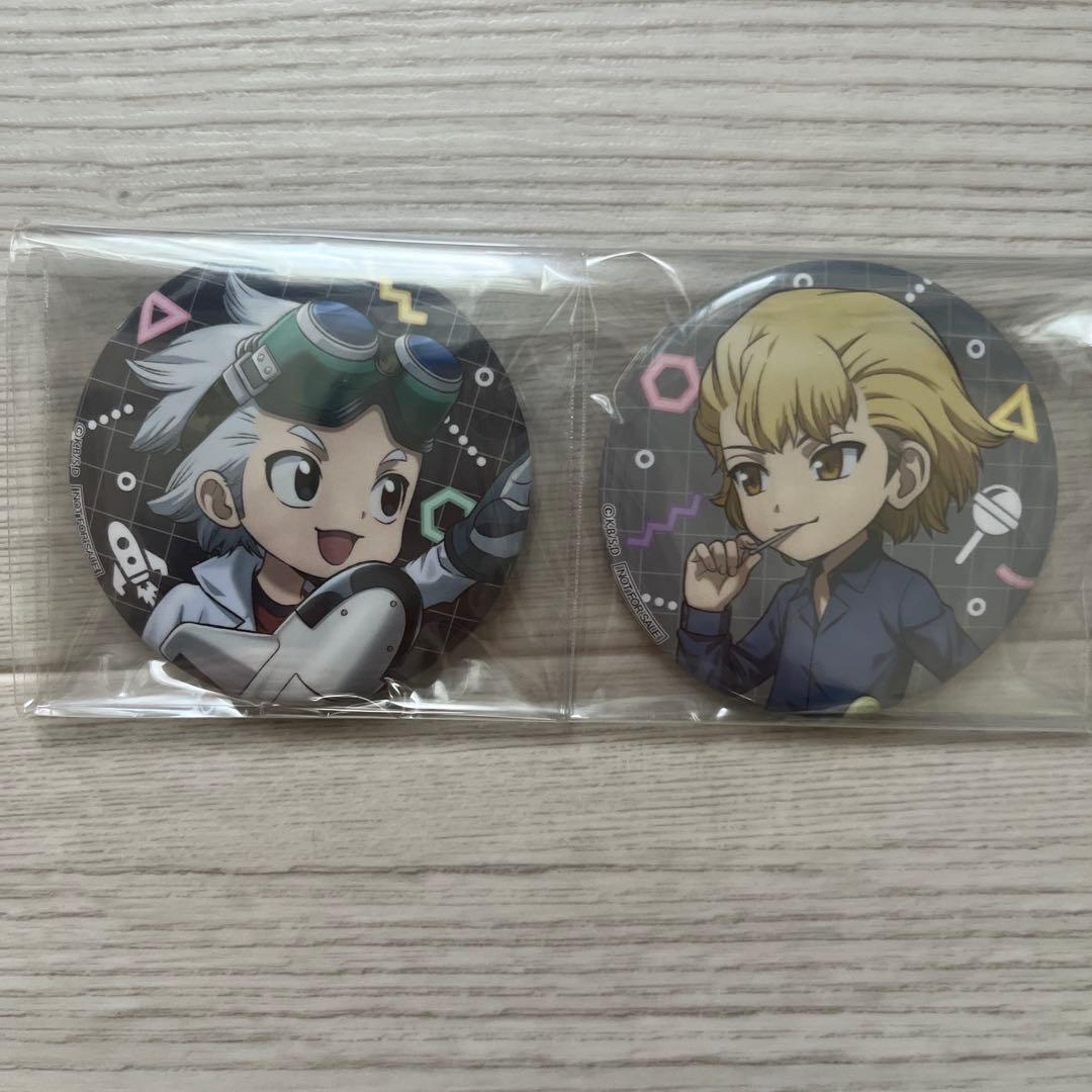 Dr.STONE ゼノ　スタンリー　缶バッチ　特典