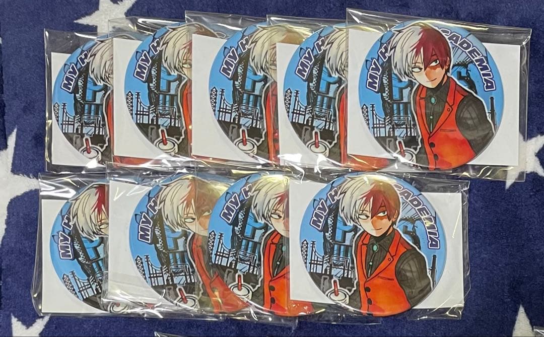 ヒロアカ コレクション缶バッジ コレ缶 第5弾 連載5周年記念扉絵柄 轟焦凍