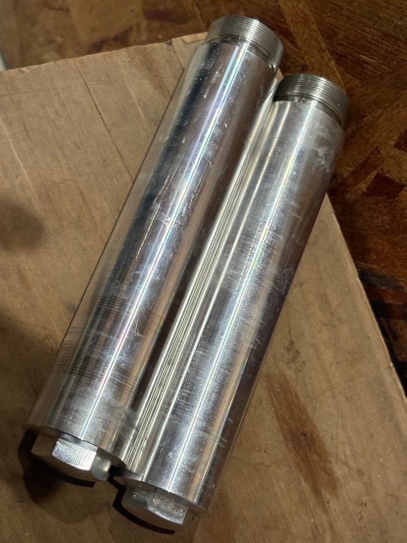 SR400フォークジョイント　150mm延長　エアバルブ有　SR400