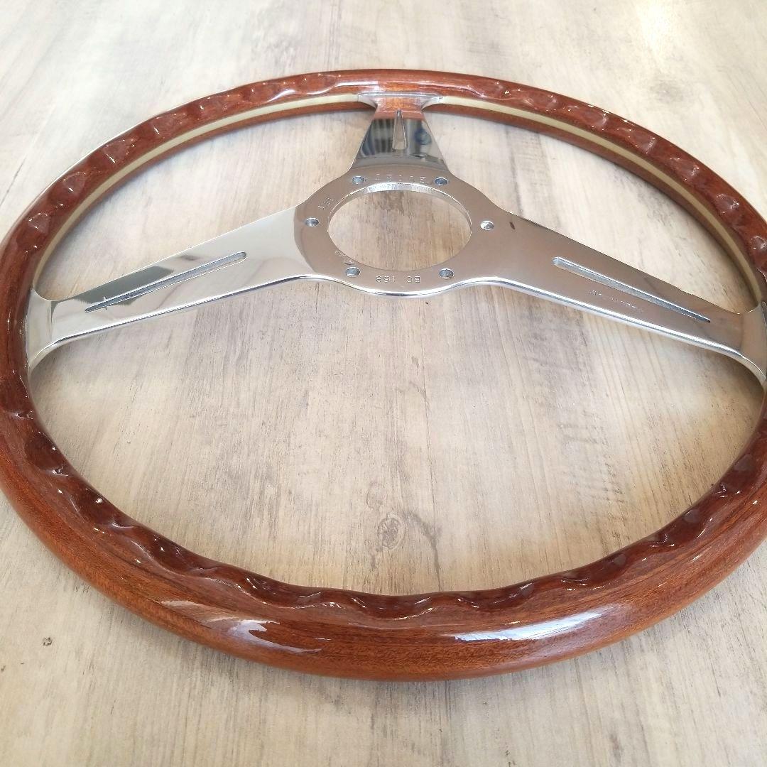 NARDI ナルディ/Viteウッド&ポリッシュスポークステアリング36Φ