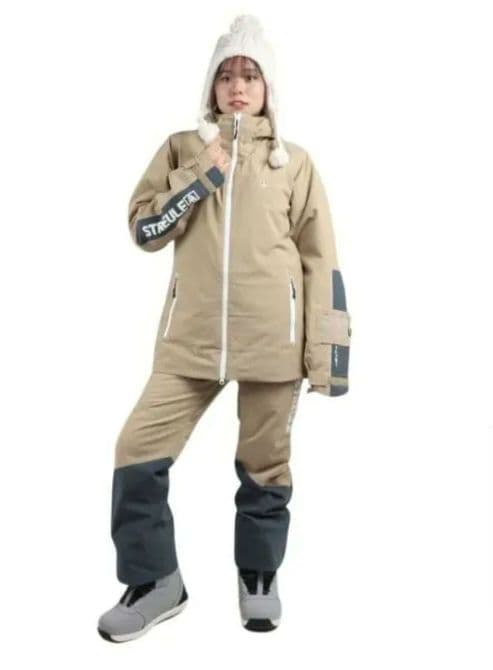 STREULER ベージュ スキーウェア