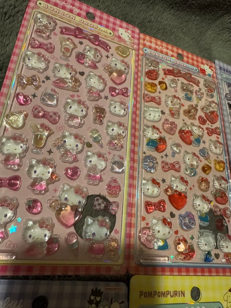 【確実正規品！！】2弾サンリオボンボンドロップシール 8セット