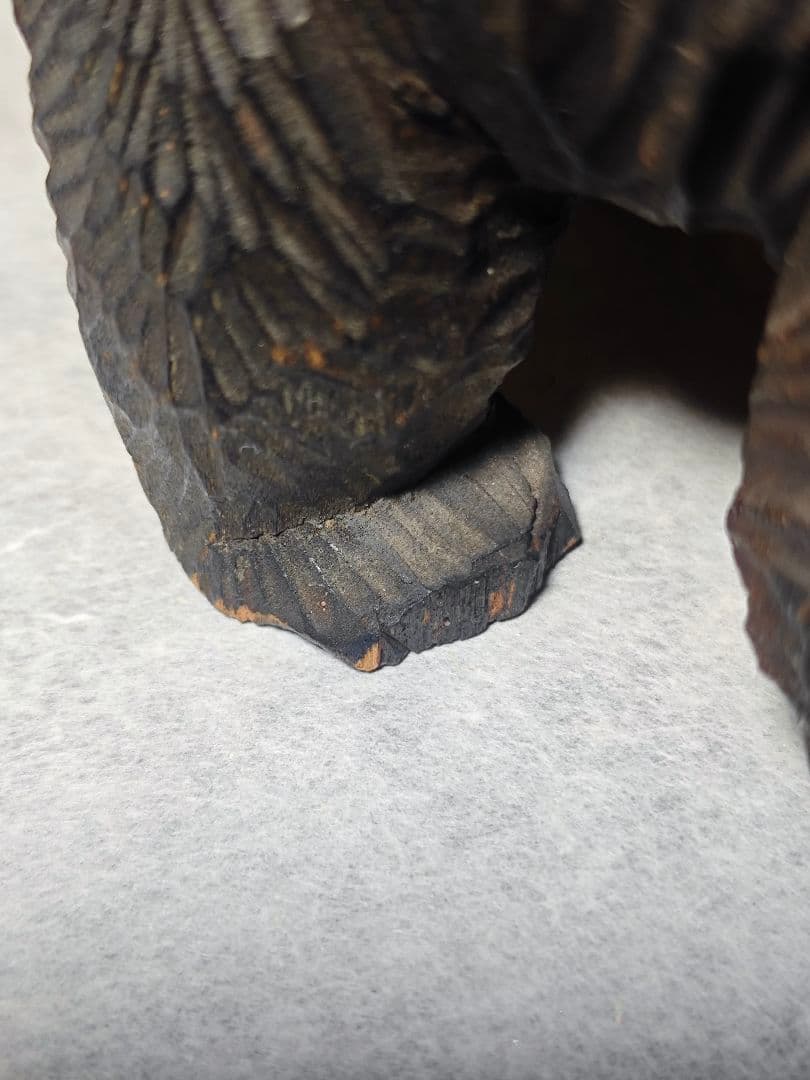 熊　木彫り　八雲　やくも　朴瑩 中里伊三郎　 北海道　民芸　　　希少