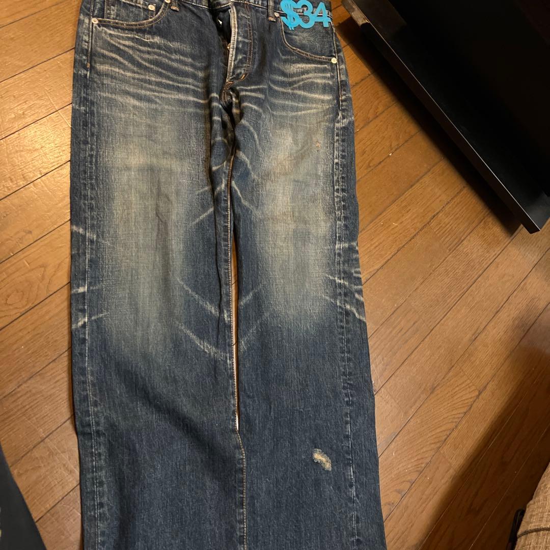 swagger デニムw34 ✨希少な刺繍✨
