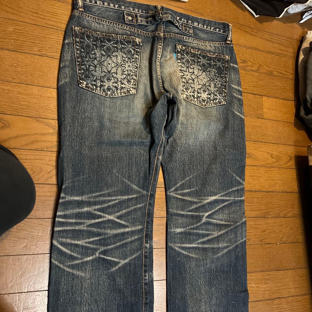 swagger デニムw34 ✨希少な刺繍✨