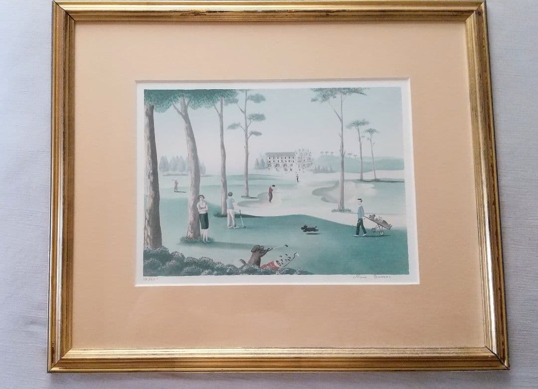 犬のゴルフ　アランボネック