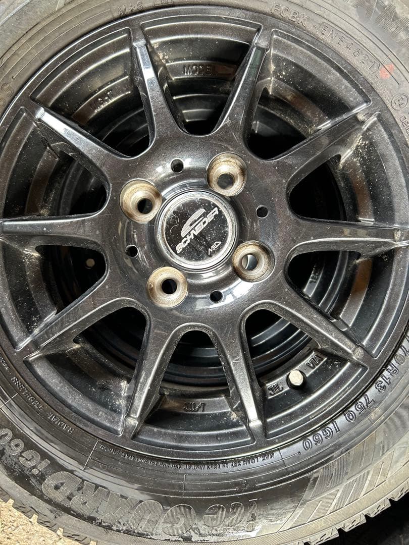 ⭐︎新春セール⭐︎ヨコハマ　スタッドレスiG60 4本　155/70R13 21年製