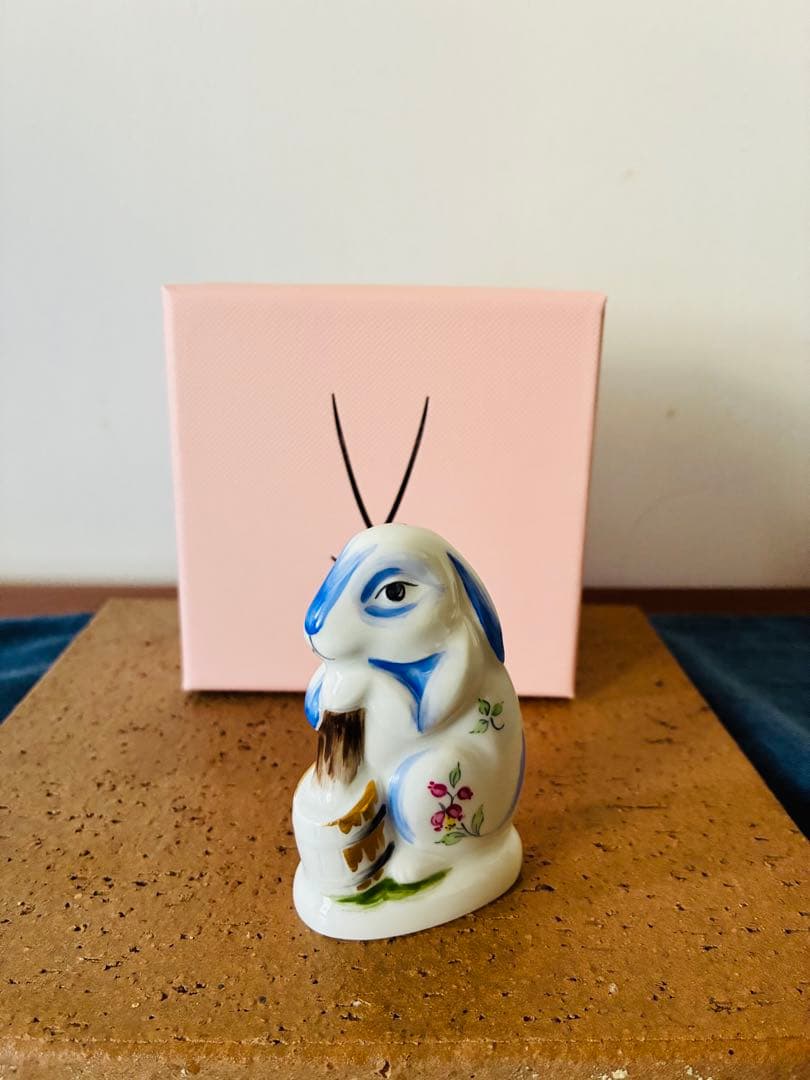 マイセン干支　ウサギ　オス