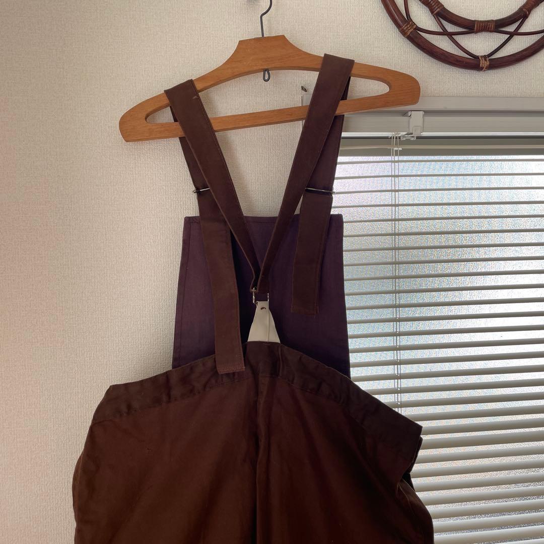 ベルギー軍　軍物　サロペット　オーバーオール