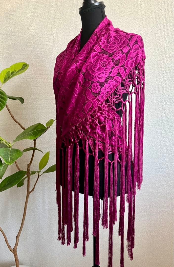 フラメンコ エレガンテレース 包まれBIG ロングフレコシージョ ブーゲンビリア