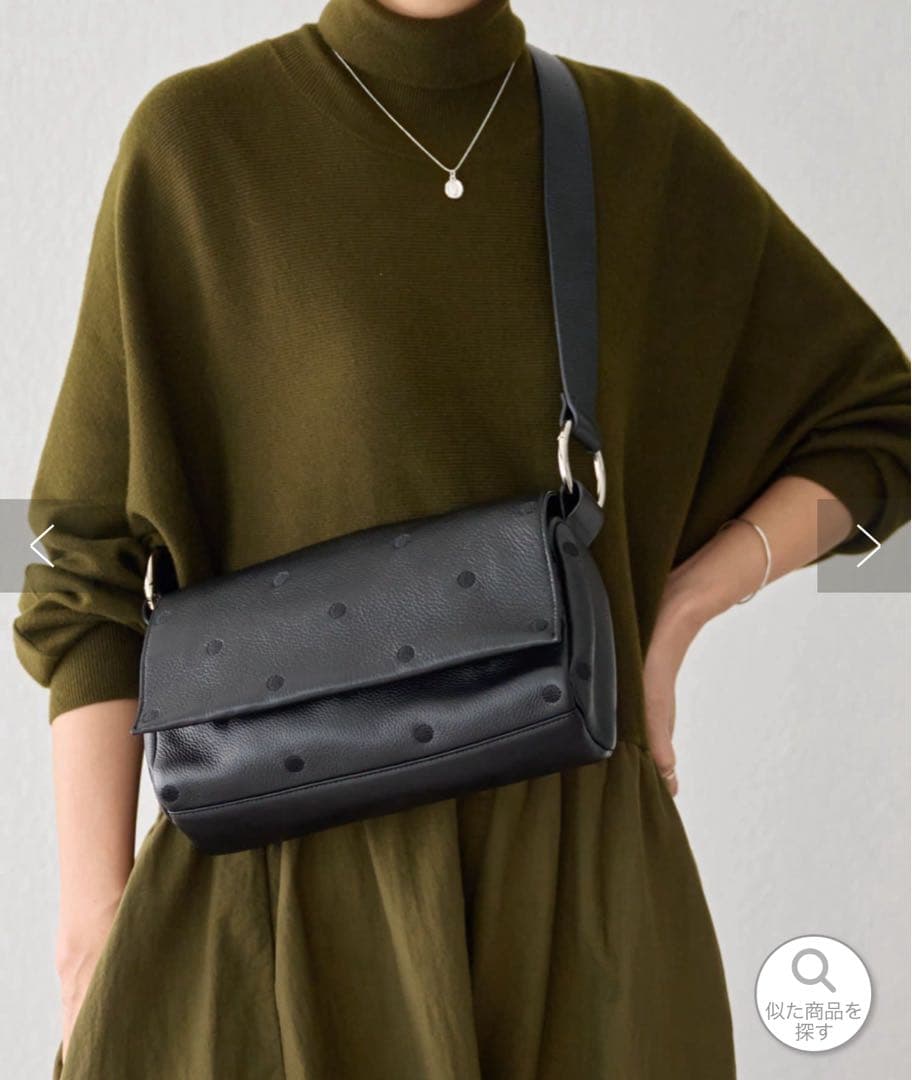 BEARDSLEY ビアズリー　ドットボディバッグ