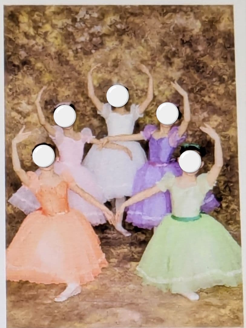 バレエ衣裳/ジュニア 6着セット 頭飾り付き