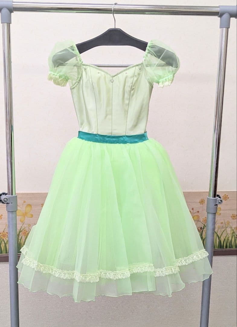 バレエ衣裳/ジュニア 6着セット 頭飾り付き