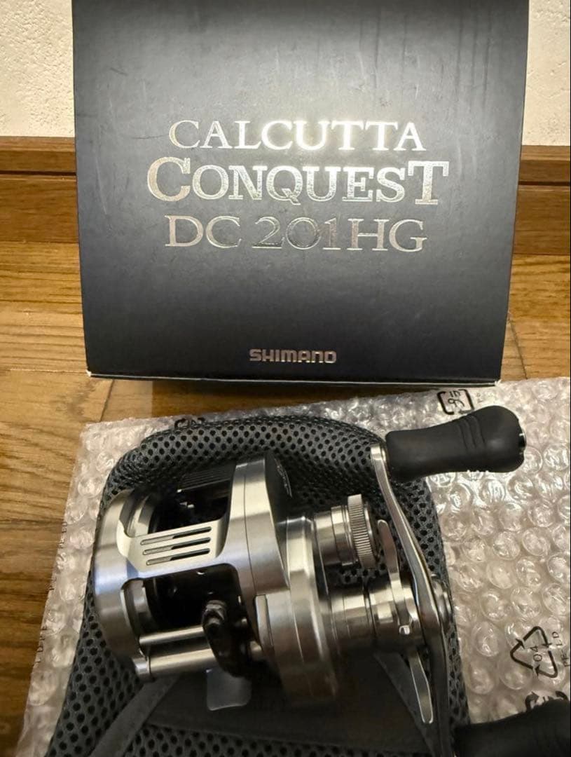 シマノ カルカッタコンクエストDC201 HG 左 SHIMANO ベイトリール