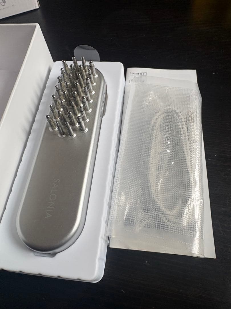 SALONIA EMS LIFT BRUSH シルバー