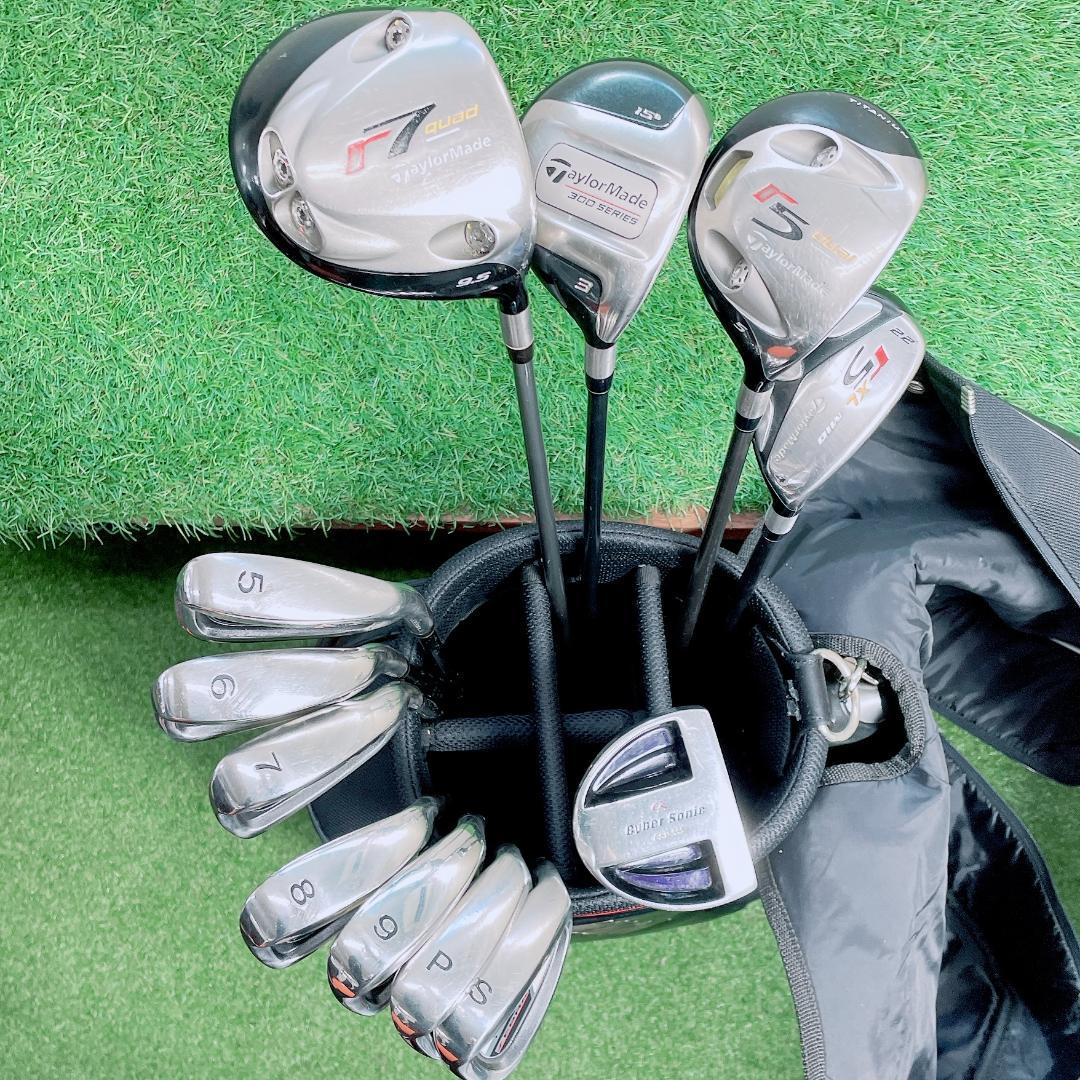 初心者向け！メンズゴルフ12本 テーラーメイド r7 quad N2469