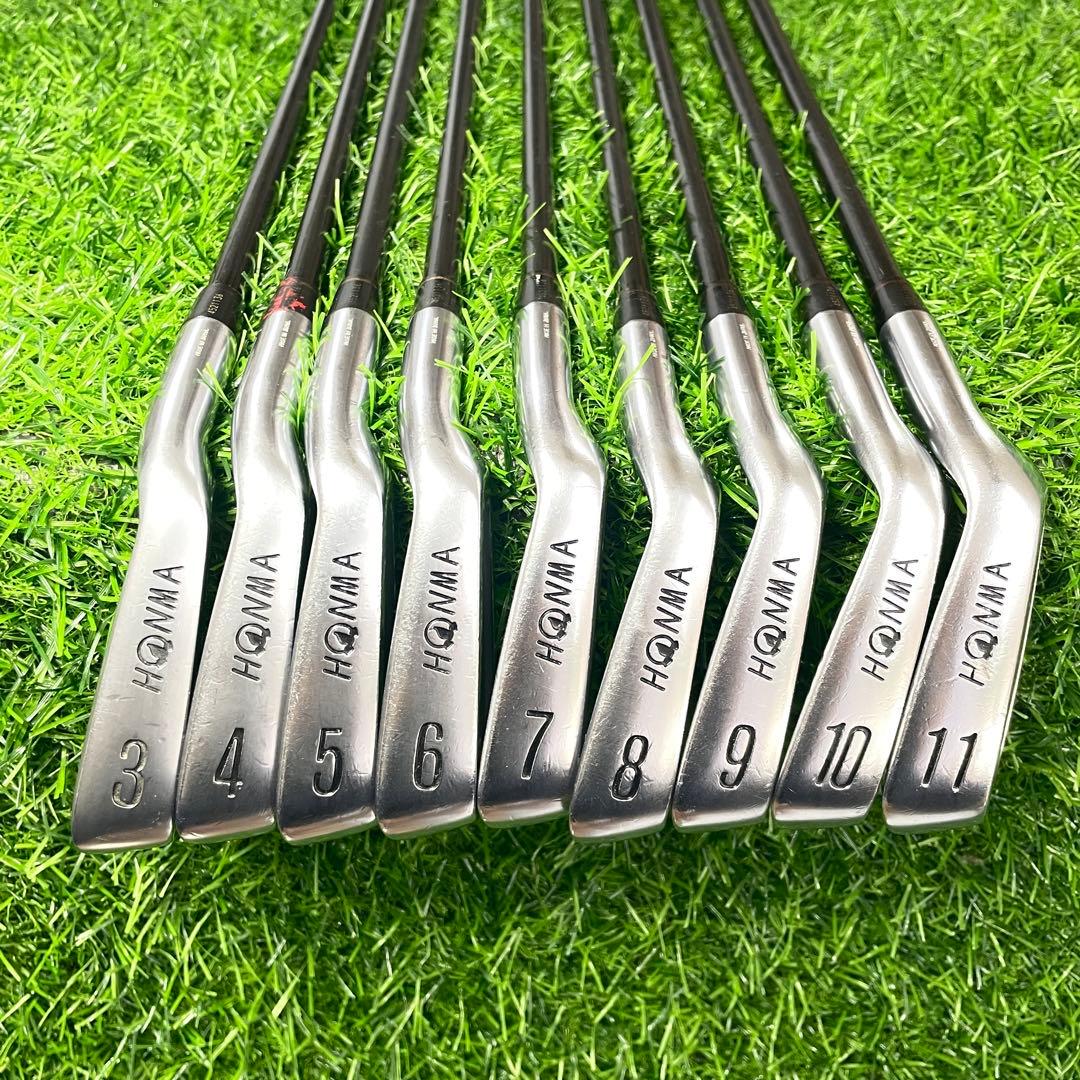 ホンマ HONMA 4星 4スター 金モグラ LB-606 9本 アイアン