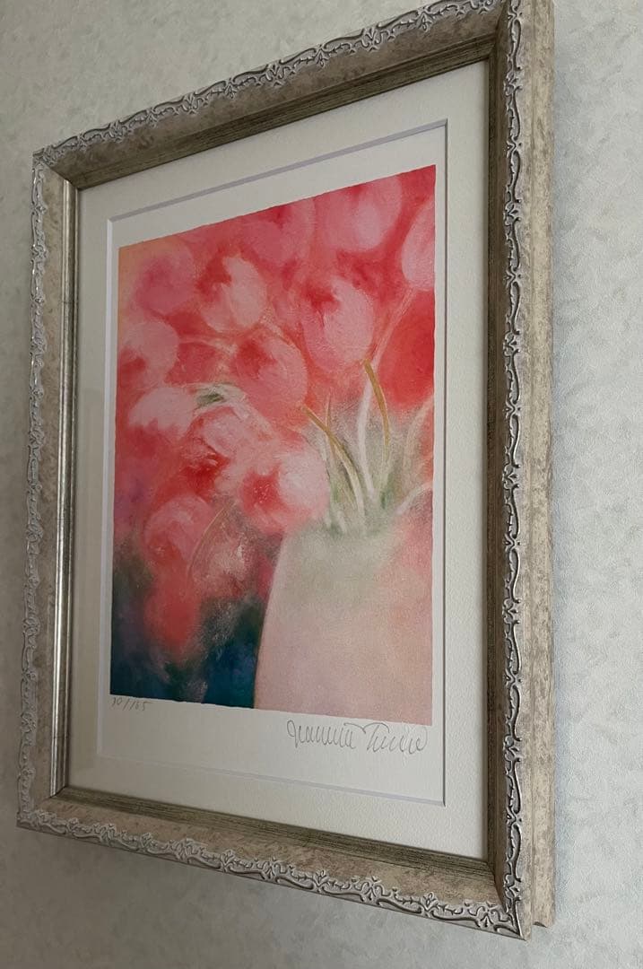 版画　ジニー・キム　直筆サイン　165枚限定ジクレー 新品額入り