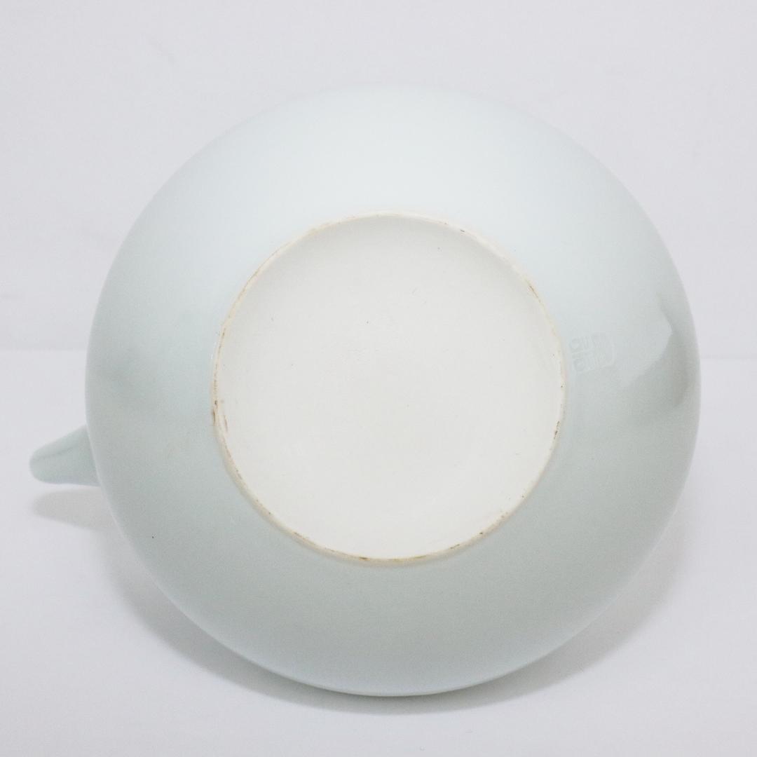 村田亀水造 白磁 急須 煎茶道具