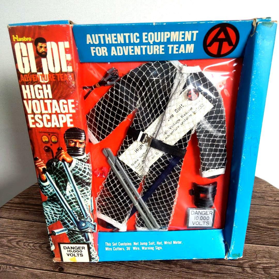 ビンテージ　GIJOE アドベンチャー　ハイ・ボルテージ　エスケープ　1972