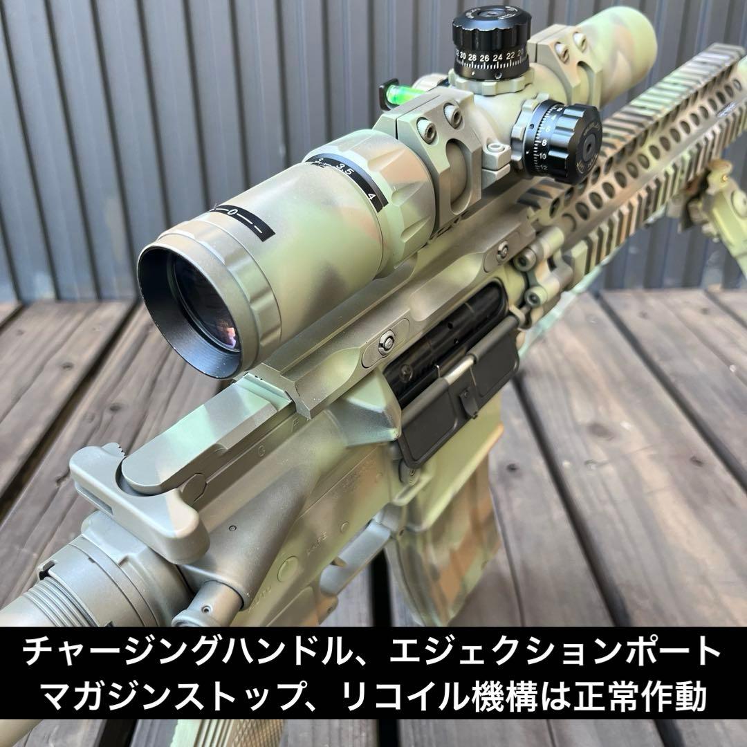 【マイ】東京マルイ レシーライフル＋ショートスコープ+スペアマグ+パーネル