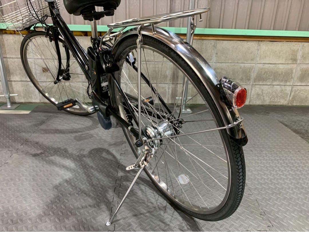 電動自転車　パナソニック　ビビDX CITY 27インチ　ブラック　№8092
