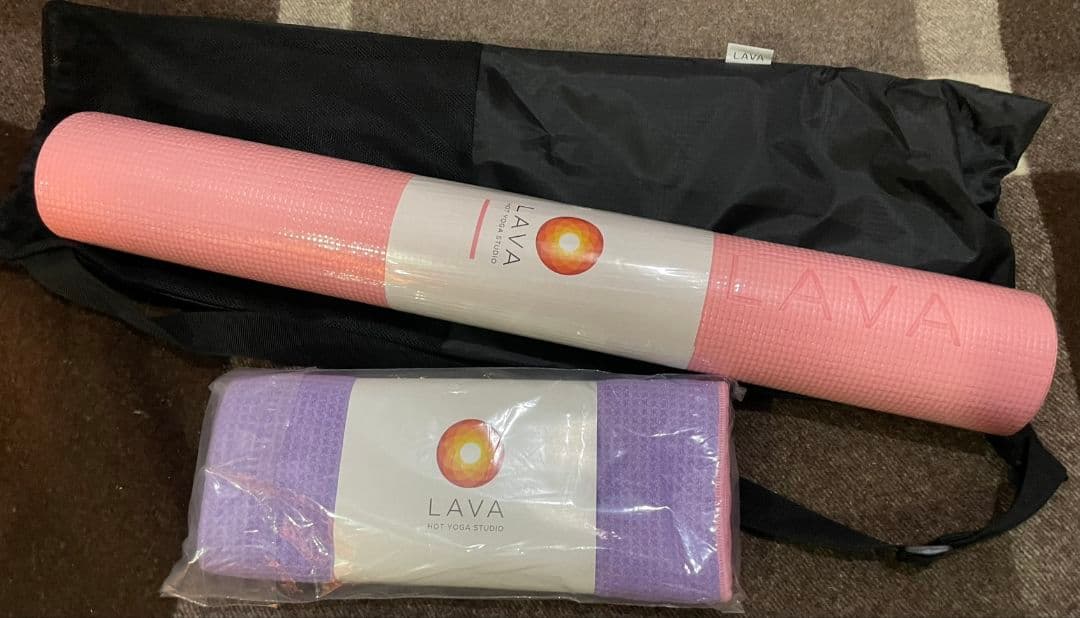 LAVA ヨガマット ラグ ケース 3点セット 新品 ヨガ