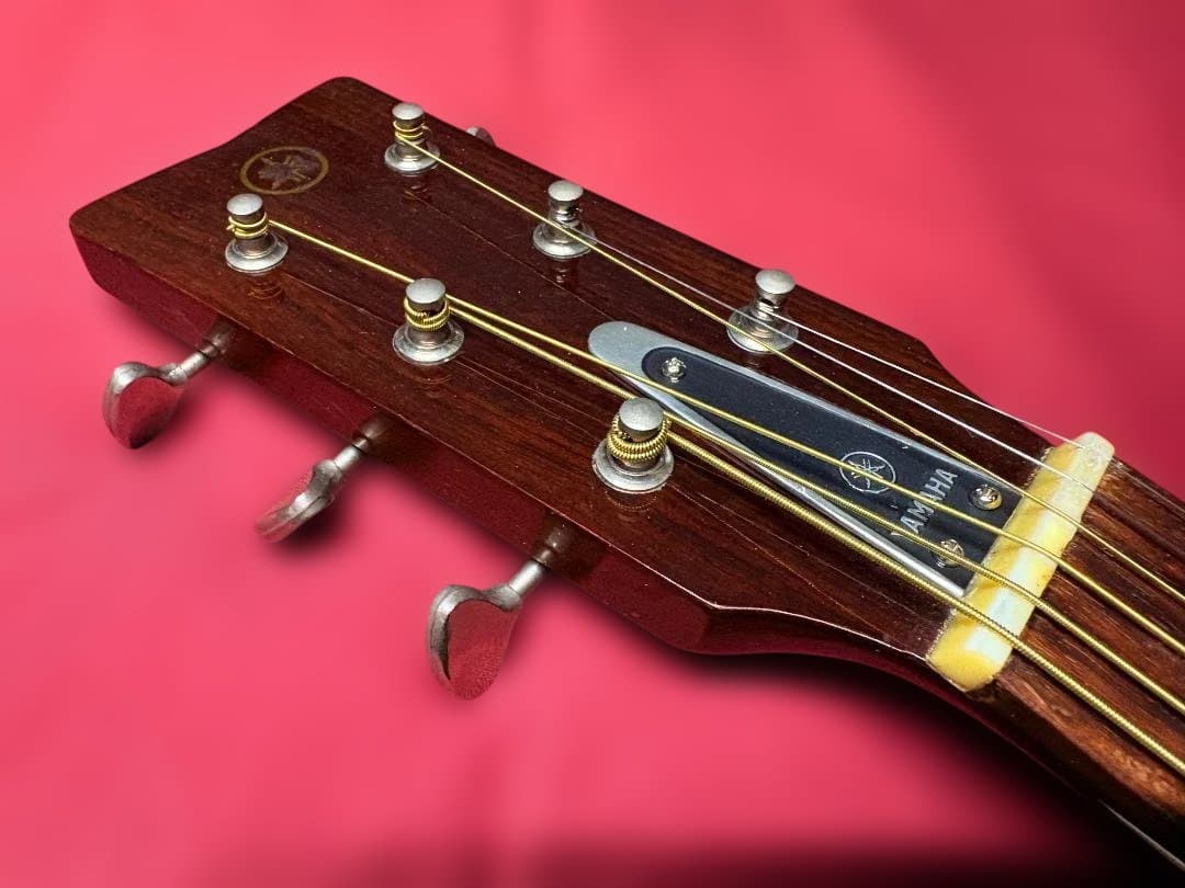 ★ヤマハFG-180赤を弾かなきゃアコギは語れないぜ！超激爆鳴・超美品★