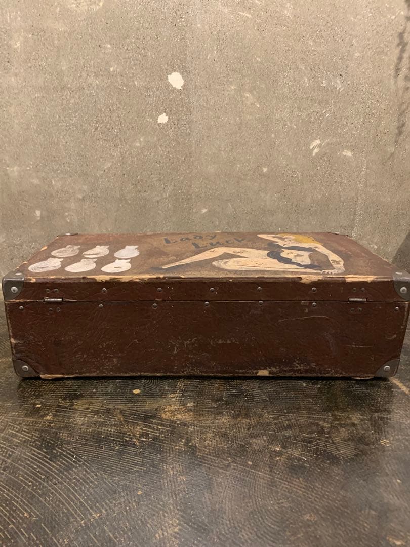 その他 40's Vintage trunk case