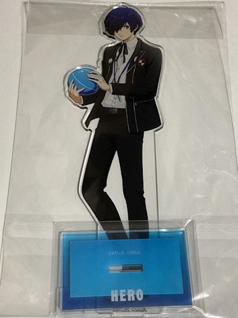 ペルソナ3 リロード ラウンドワン コラボ BIGアクリルスタンド 主人公