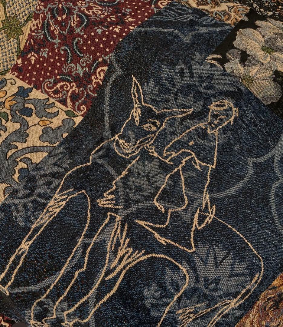 kaito fukui ラグ　ブランケット　NY リバーシブル