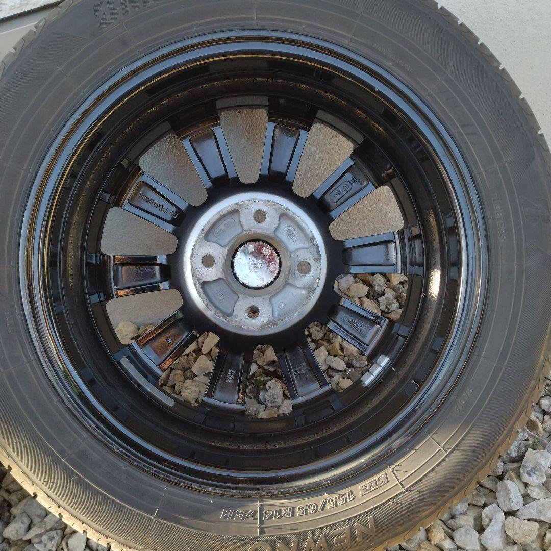 ダイハツ純正アルミホイール　4本セット