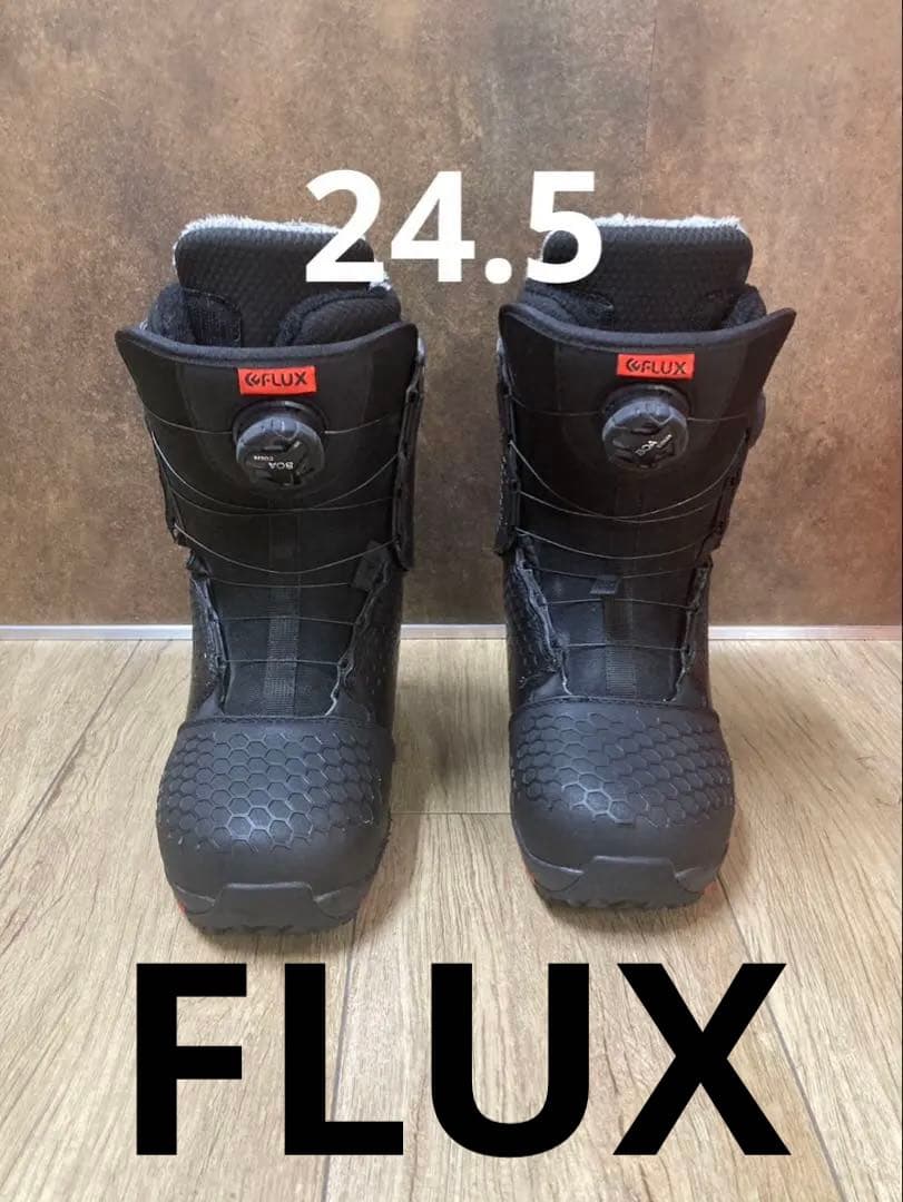 値下げ⭐︎FLUX スノーボードブーツ OM-BOA　24.5cm ウィメンズ
