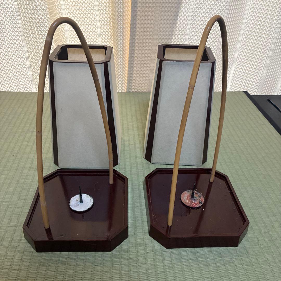 行灯　行燈　露地　足元