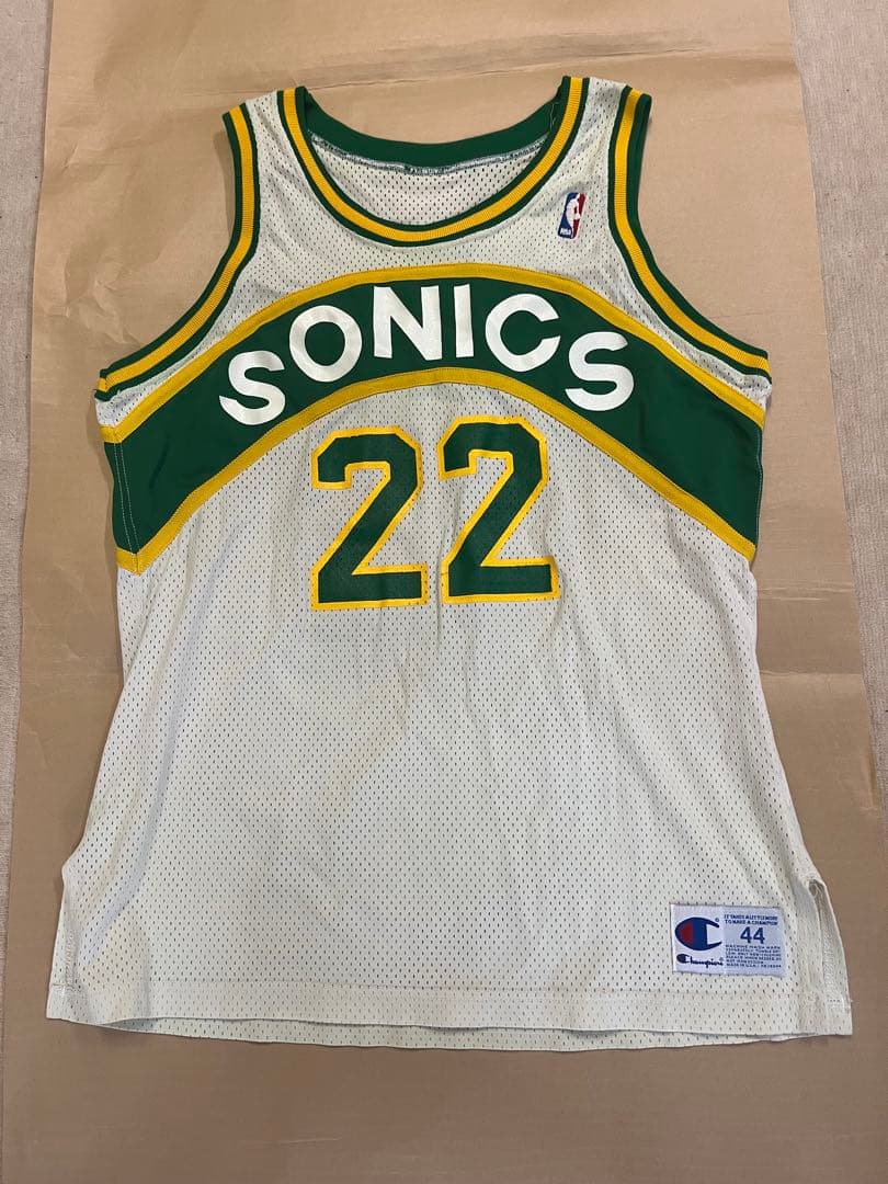 gunリッキーピアース　プロカットジャージ　NBA 選手仕様