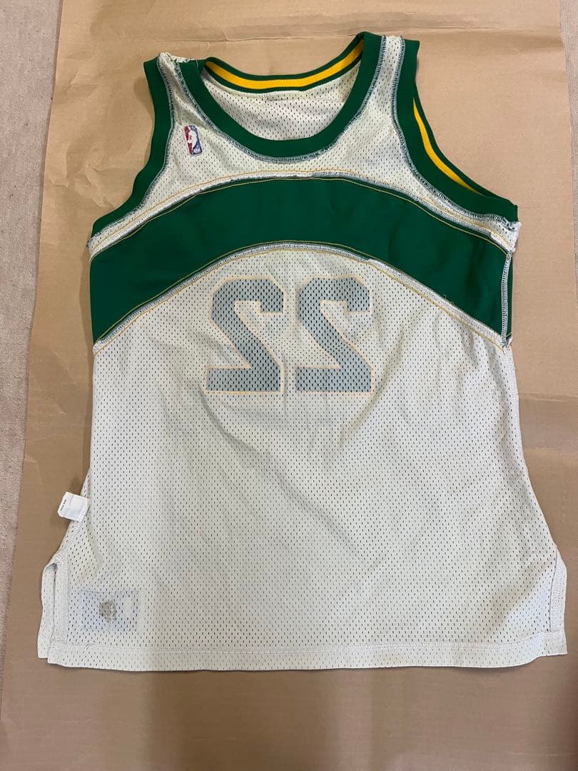 gunリッキーピアース　プロカットジャージ　NBA 選手仕様