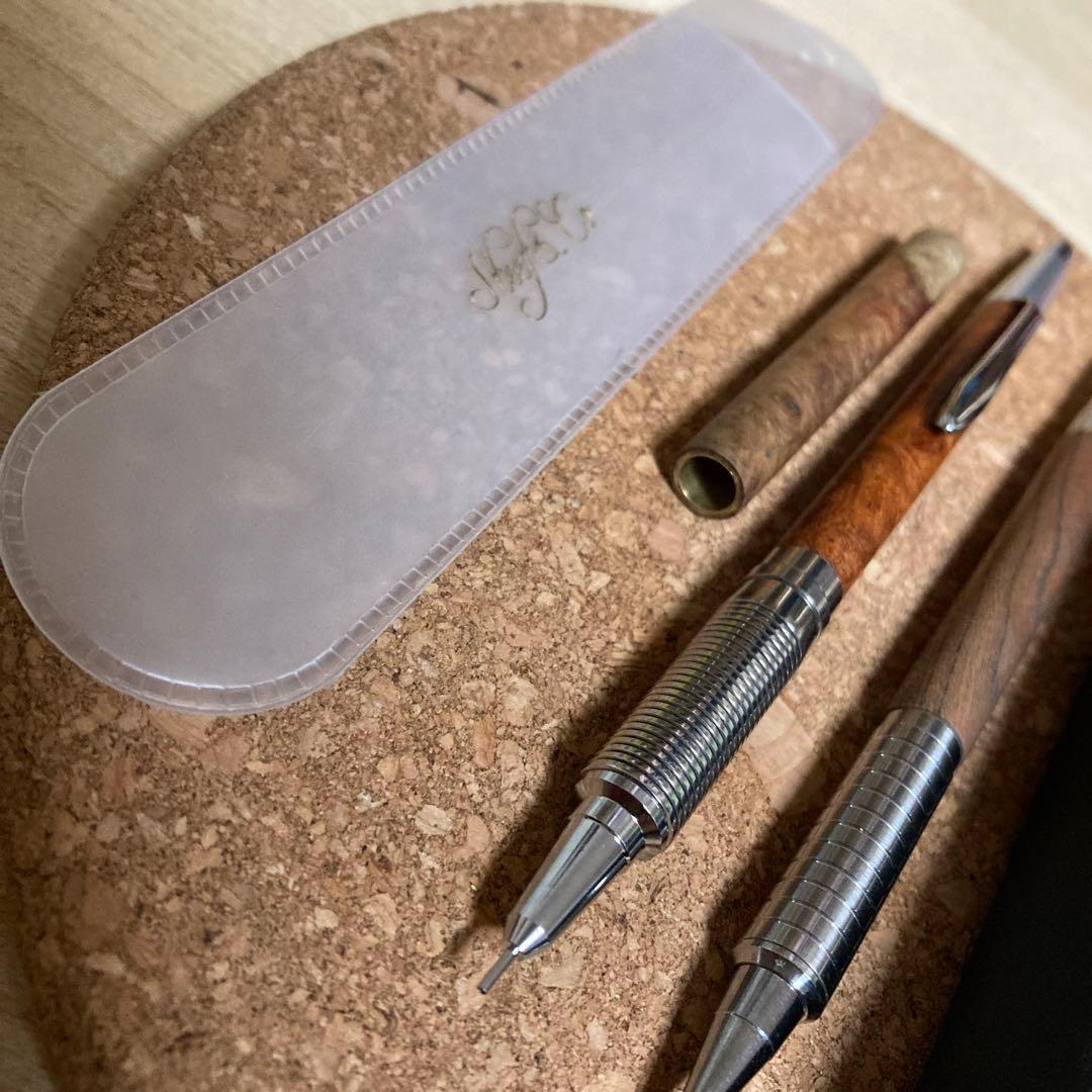 スティーフ　木軸　pg5 カスタム　格安　steef & co 花梨　野原工芸