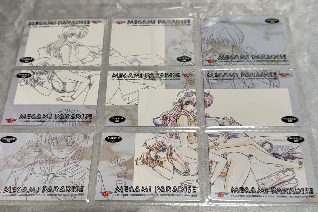 【非売品】電撃Gzマガジン MEGAMI PARADISE トレカセット