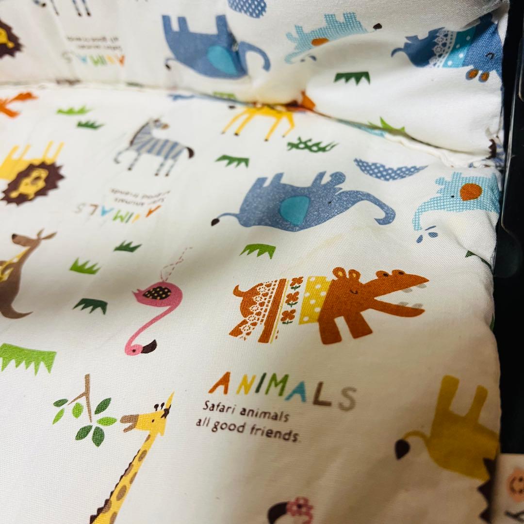 大和屋 すくすくチェアイーエヌテーブル&ガード付　カバー付属　ダークブラウン