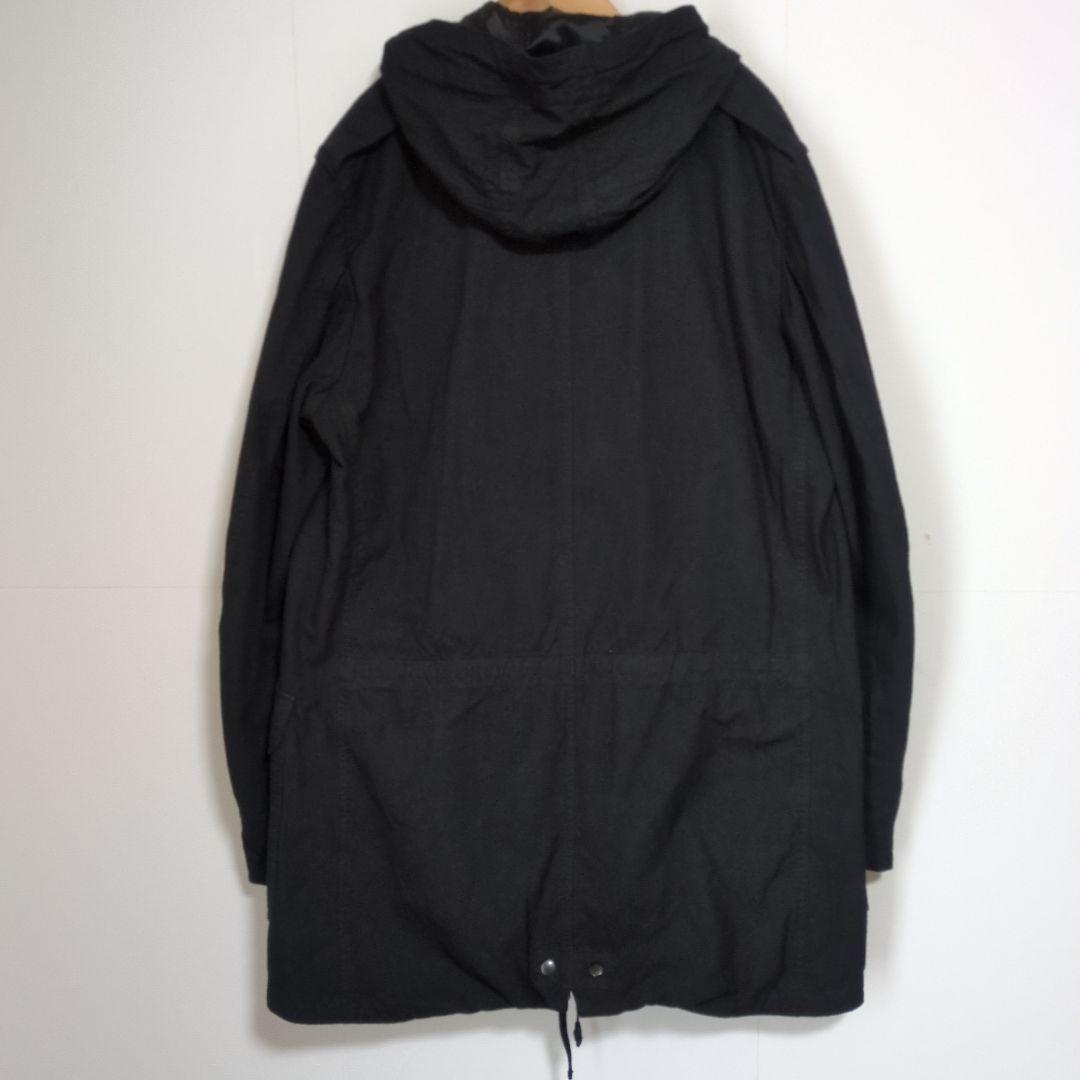 【専用】コムデギャルソンオム　AD2015　モッズコート　黒　フード　　L