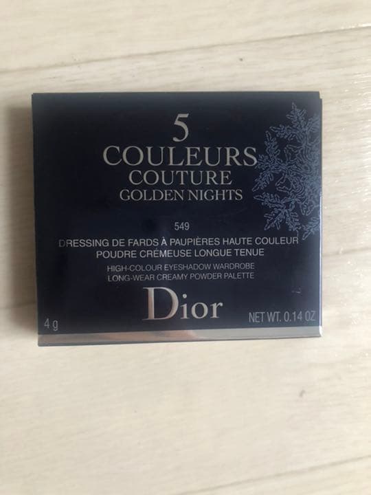 ディオール サンク クルール 549 ゴールデンスノー　アイシャドウ