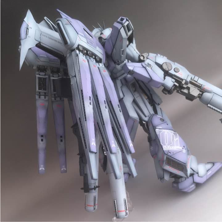 【塗装済】MG Hi-νガンダム HWS【完成品】