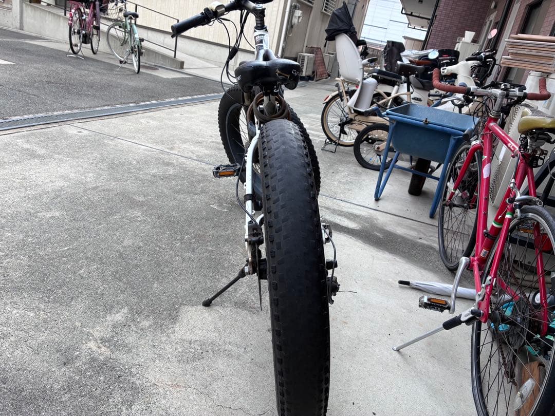 【ジャンク品】電動ファットバイク 26インチ