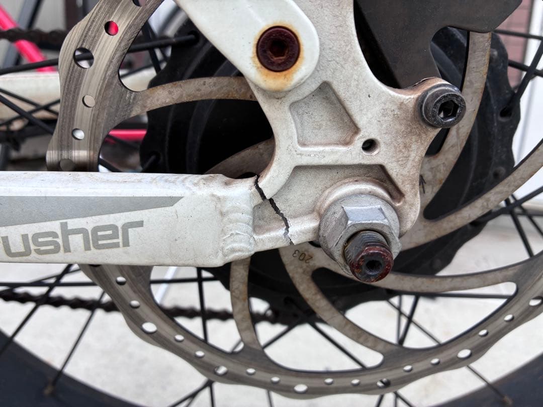 【ジャンク品】電動ファットバイク 26インチ