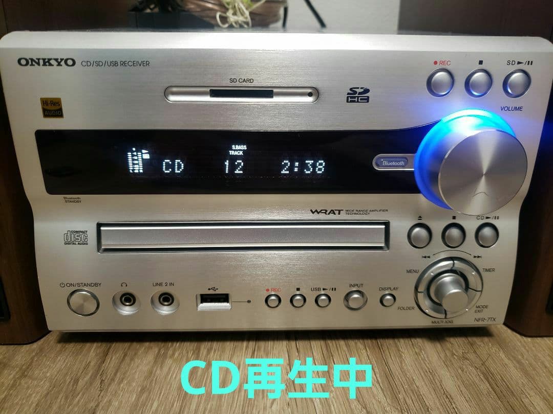 【整備済完動品】ONKYO NFR-7TX ミニコンポ 付属品多数 美品