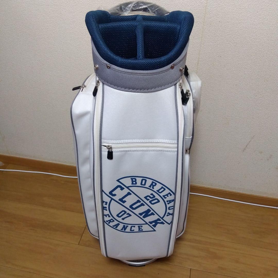 CLUNK 9インチ ゴルフバッグミニポーチ付きとヘッドカバー３点セット 新品