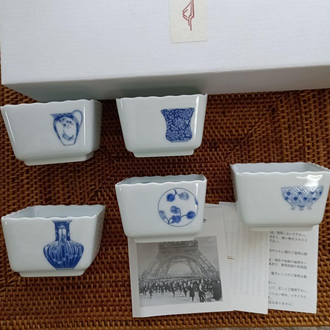 深川製磁　ブルーチャイナ