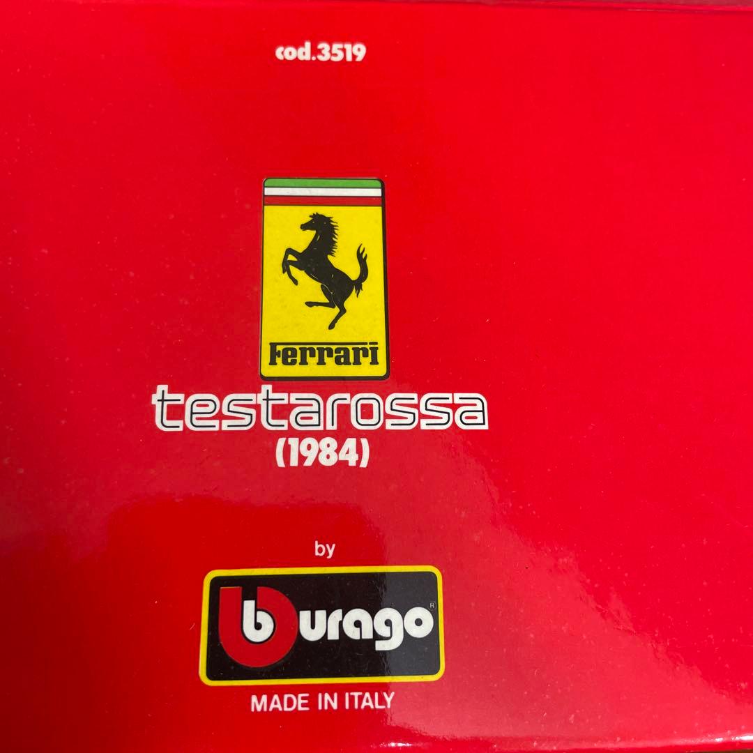 テスタロッサ1984 イタリー製BBURAGO 大きいです。