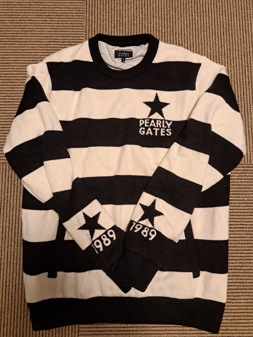 PEARLY GATES ストライプセーター サイズ6