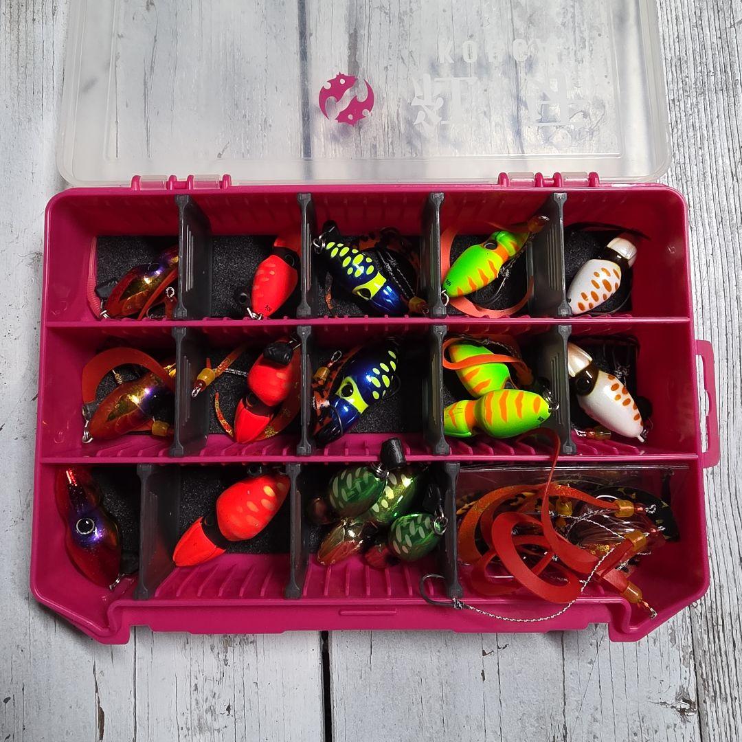 ※ヒデゴン様※JACKALL TG ビンビンスイッチ まとめ売り 紅牙ケース付き